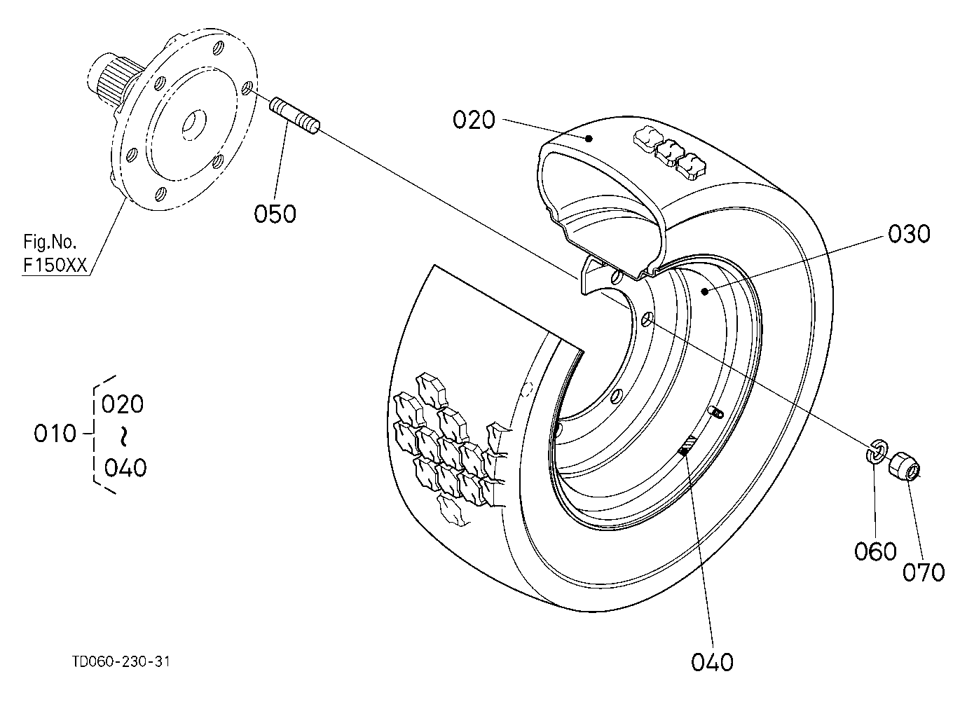 Front Wheel (305R343Lsw)