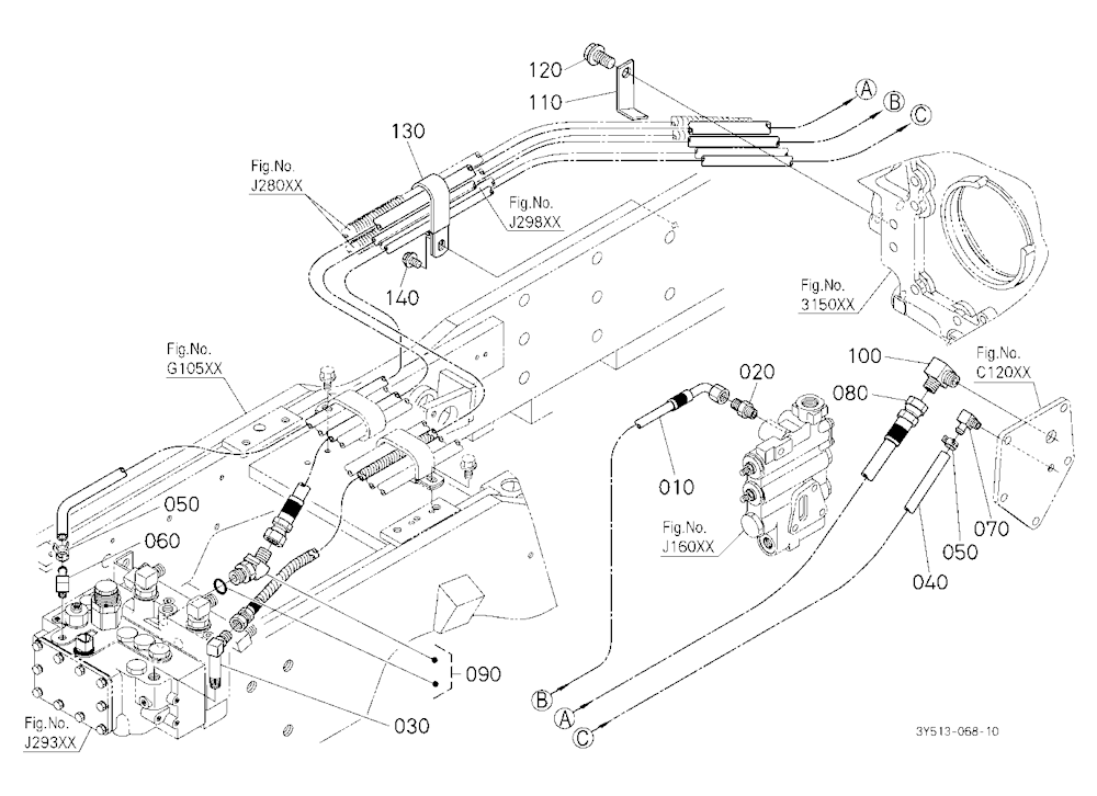 Front Suspension Valve Hose [Dtsc]