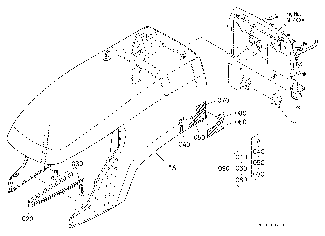 Hood (Bonnet) Upper