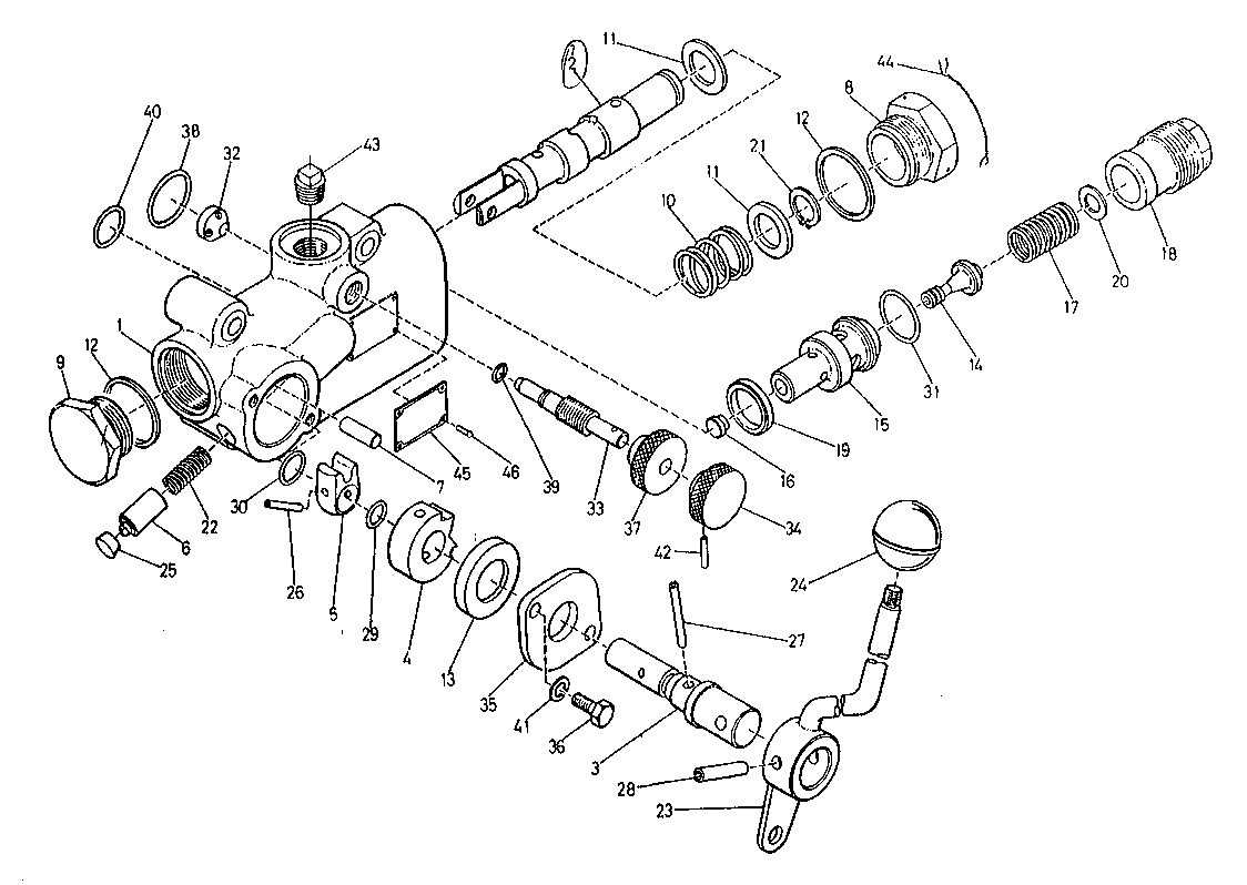 Transmission Case And Oil Pressure Cylinder