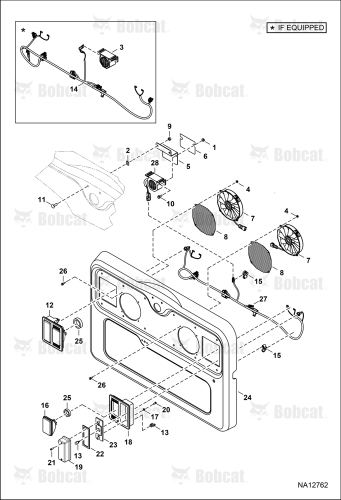 Engine Electrical Circuitry (Rear Lights & Back-up Alarm)