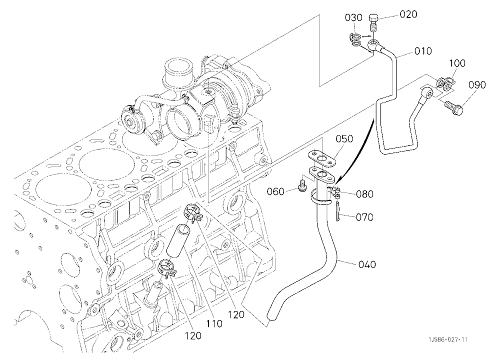 Oil Pipe (Turbo Charger)