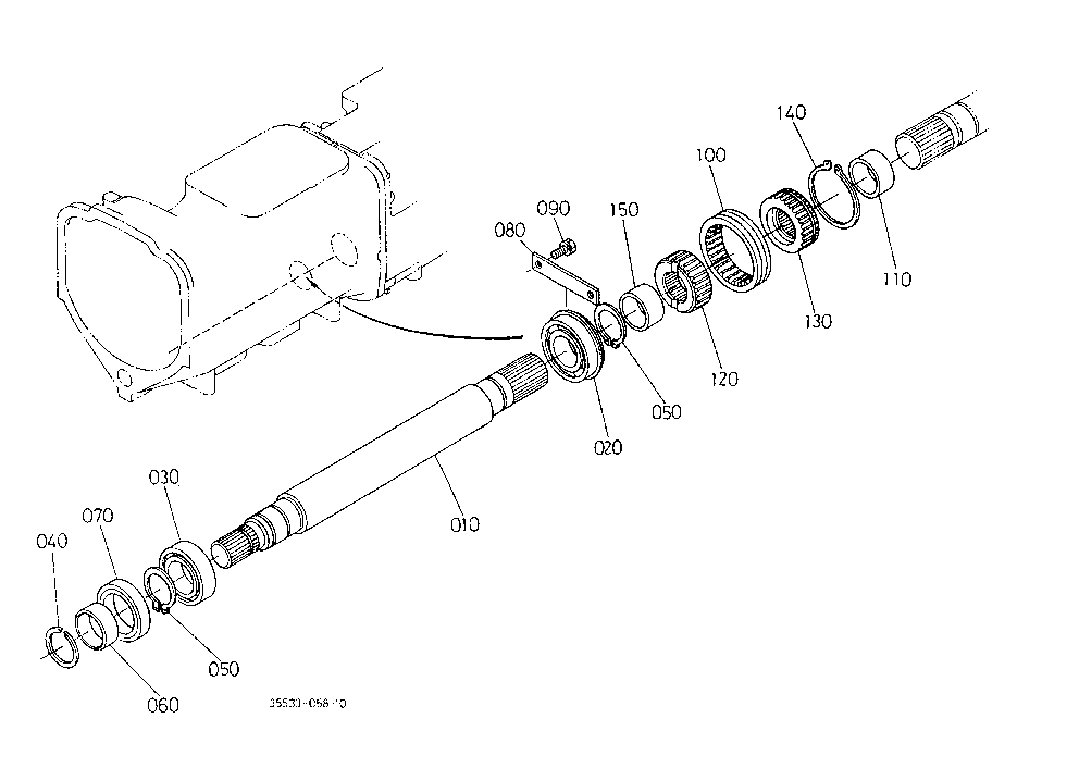 Front Drive Shaft [Old Type]