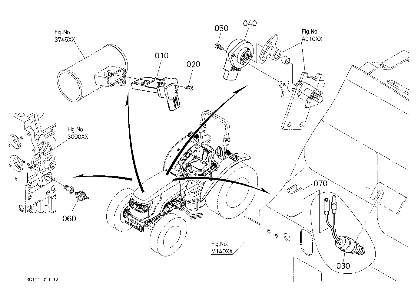 Switch/Sensor (Front)