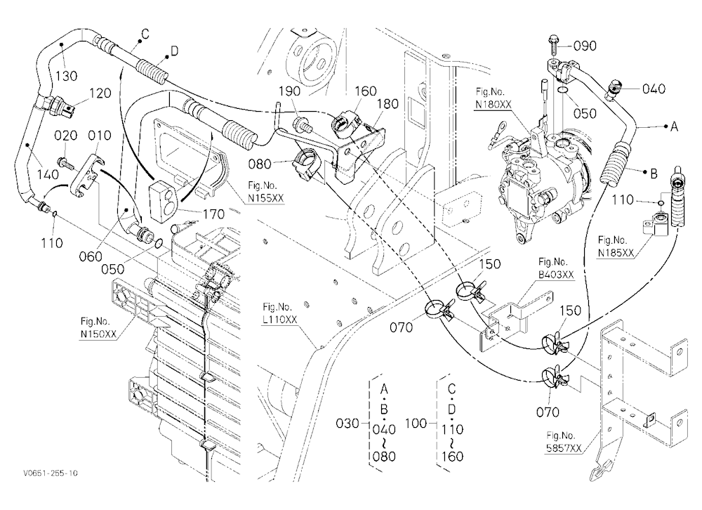 Air Conditioner Hose (Suction)