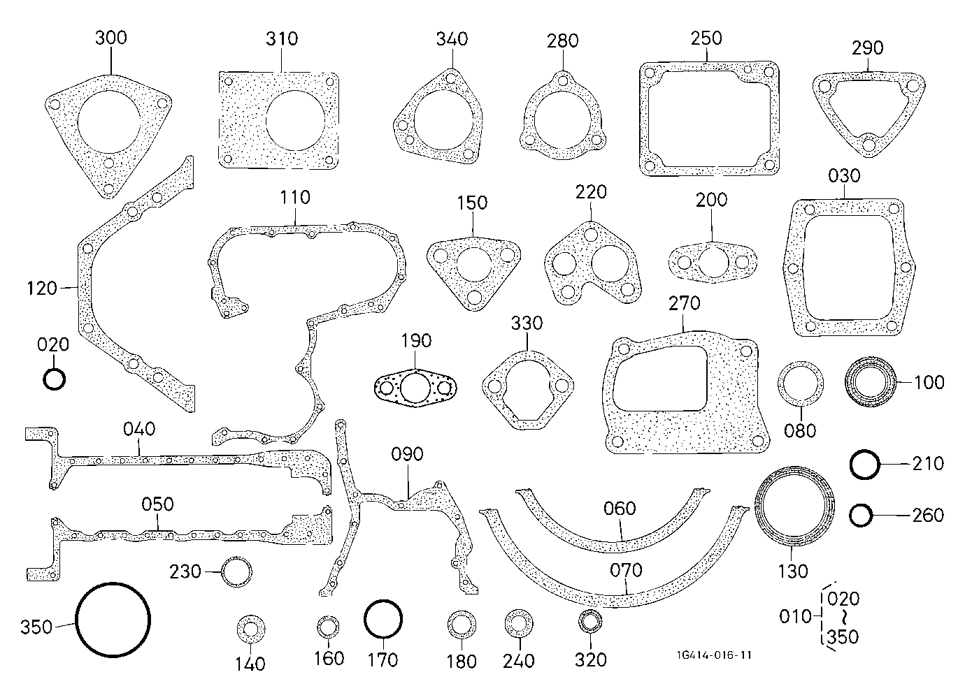 Lower Gasket Kit [New Type]