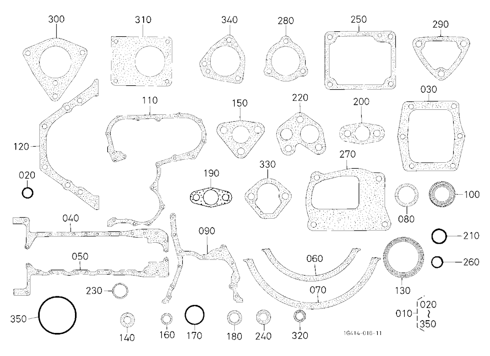 Lower Gasket Kit [New Type]