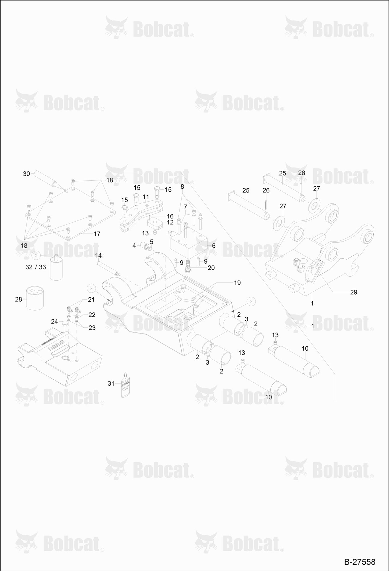 Hydraulic Quick Mount Hitch - HS08
