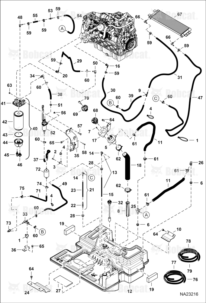 Engine & Attaching Parts (Fuel System)