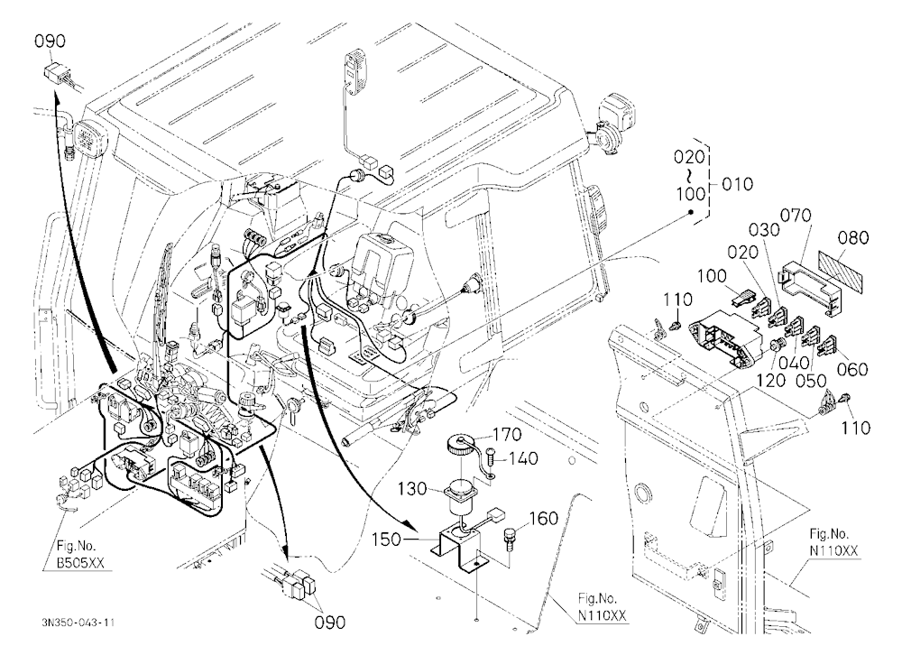 Electrical Wiring (Main) [Except Dual Speed Type]
