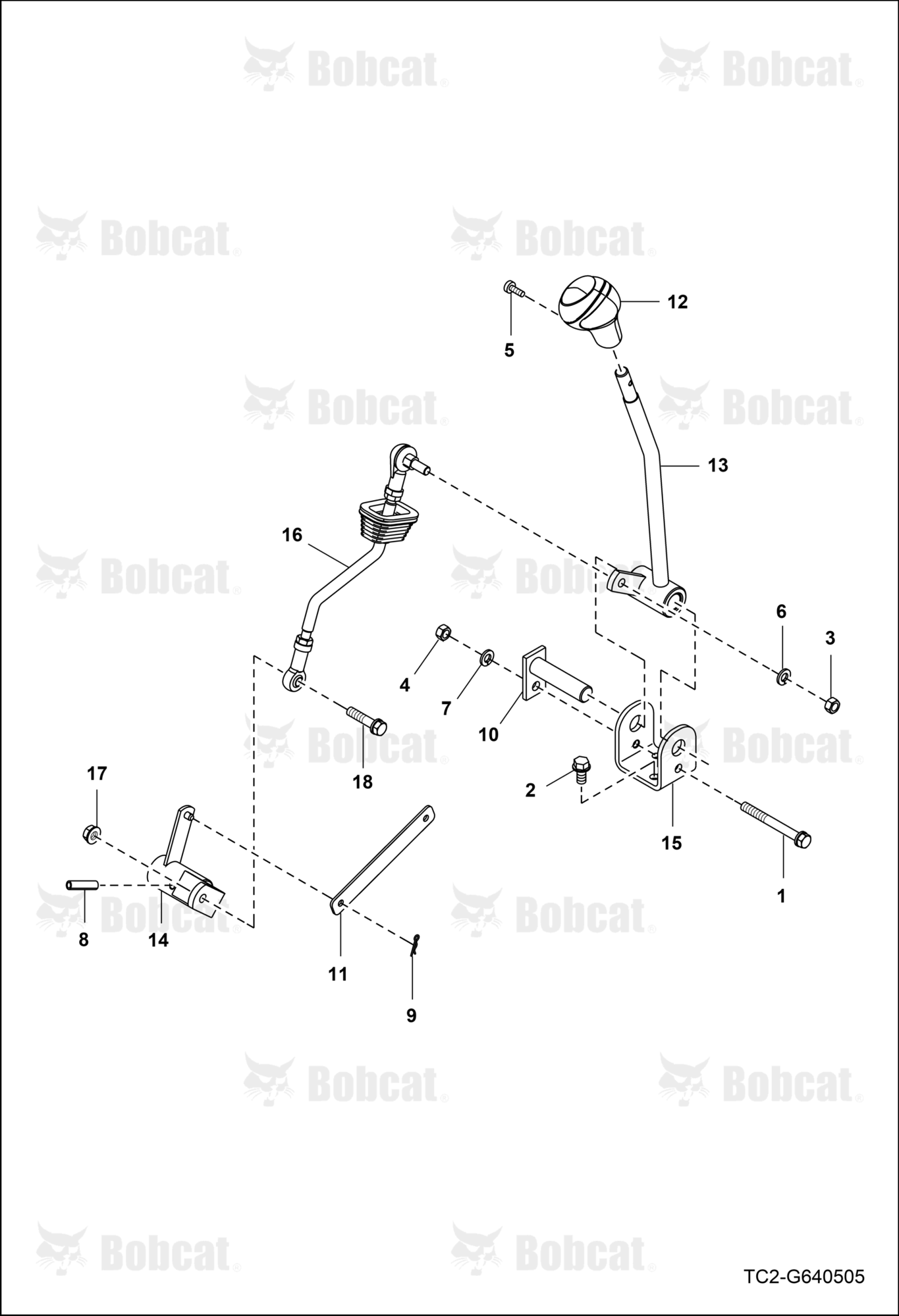 Range Shift Lever Group