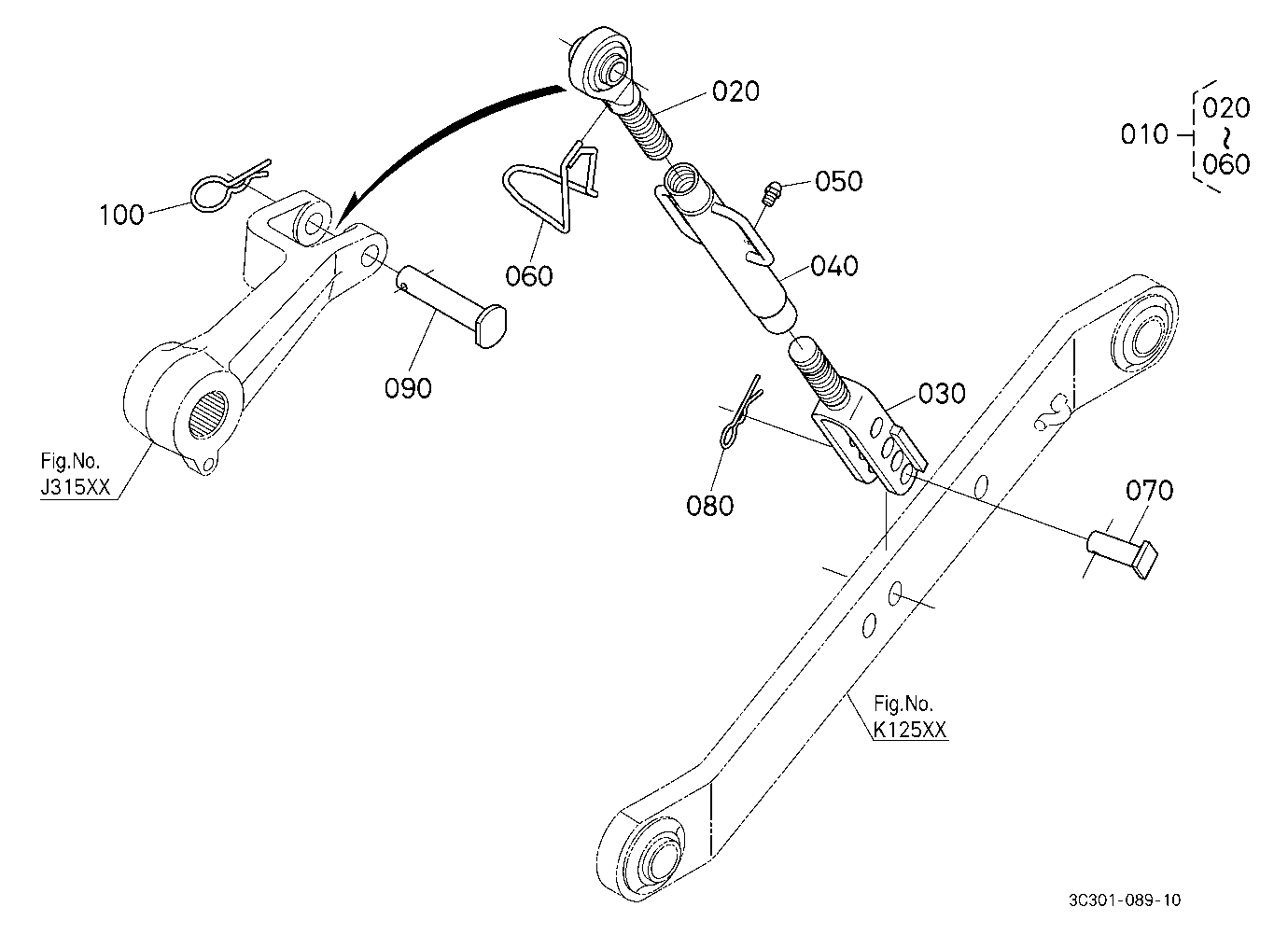 Lift Rod Rh
