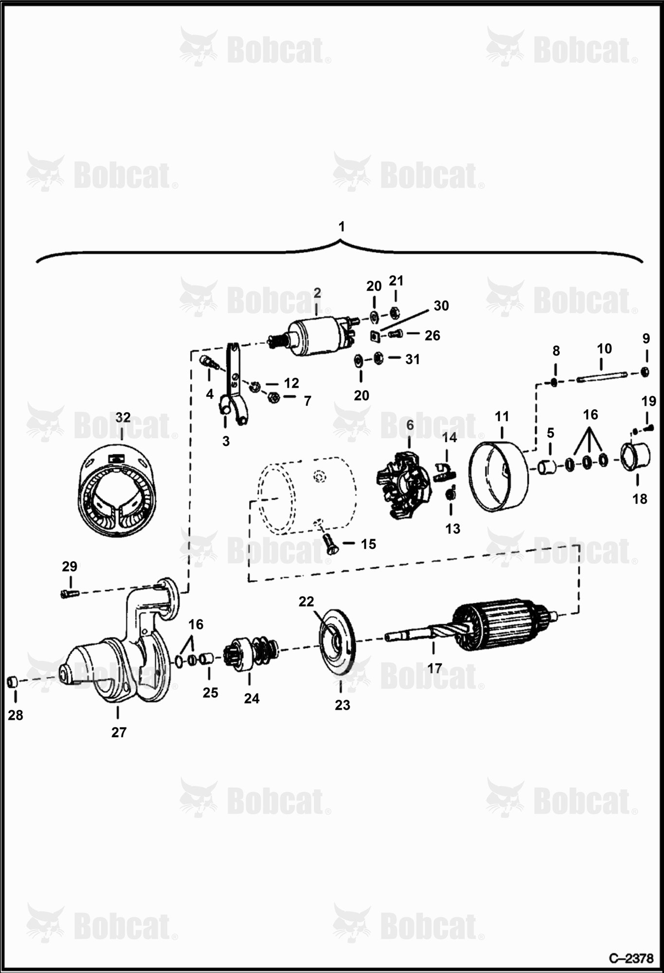 Starter (Bosch 0-001-362-046)