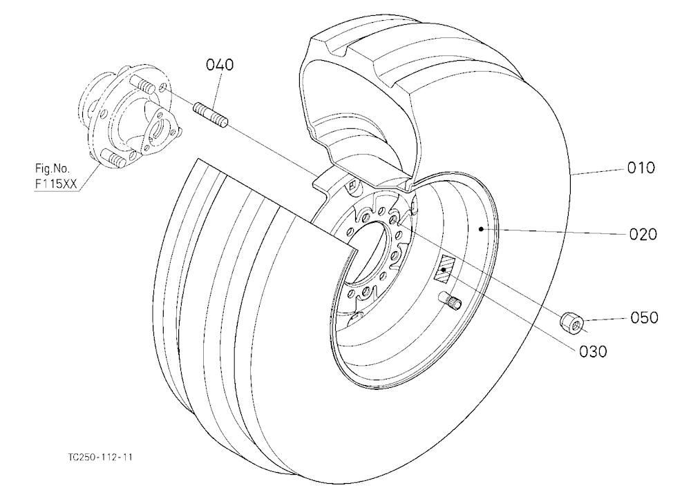 Front Wheel (9.5L-15)