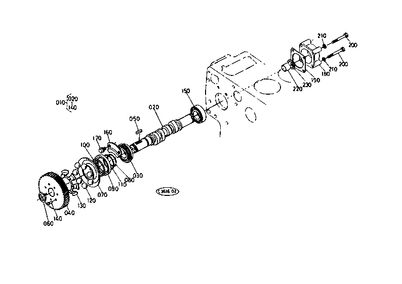 Injection Pump Camshaft (2)