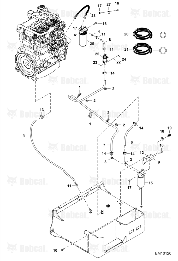 Engine & Attaching Parts (Fuel Delivery System)