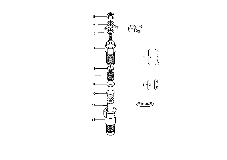 Nozzle Holder Section Parts
