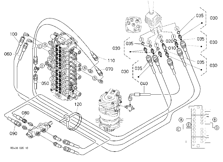 Oil Piping (Control Rh)