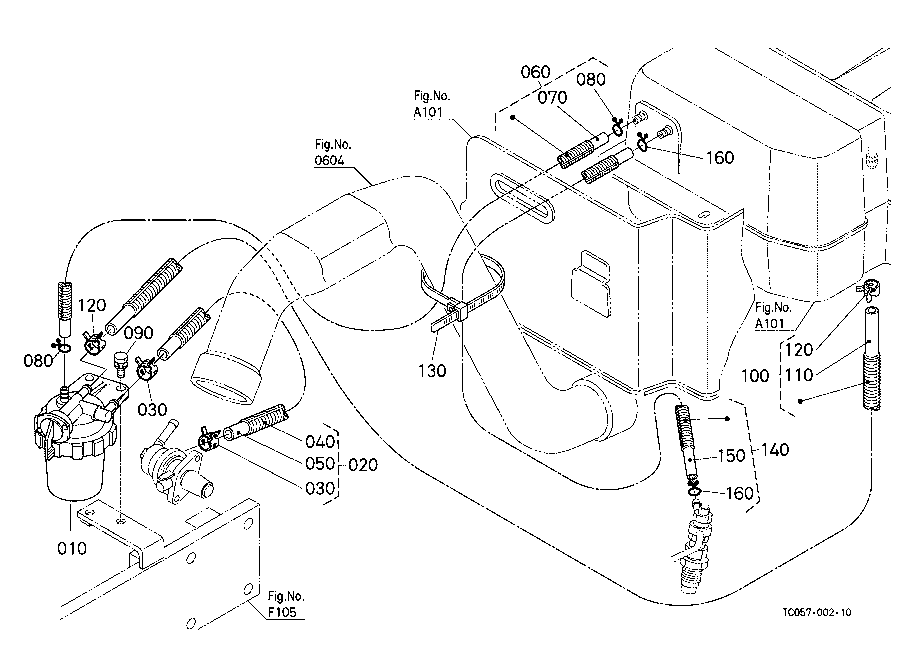 Fuel Pipe And Fuel Filter