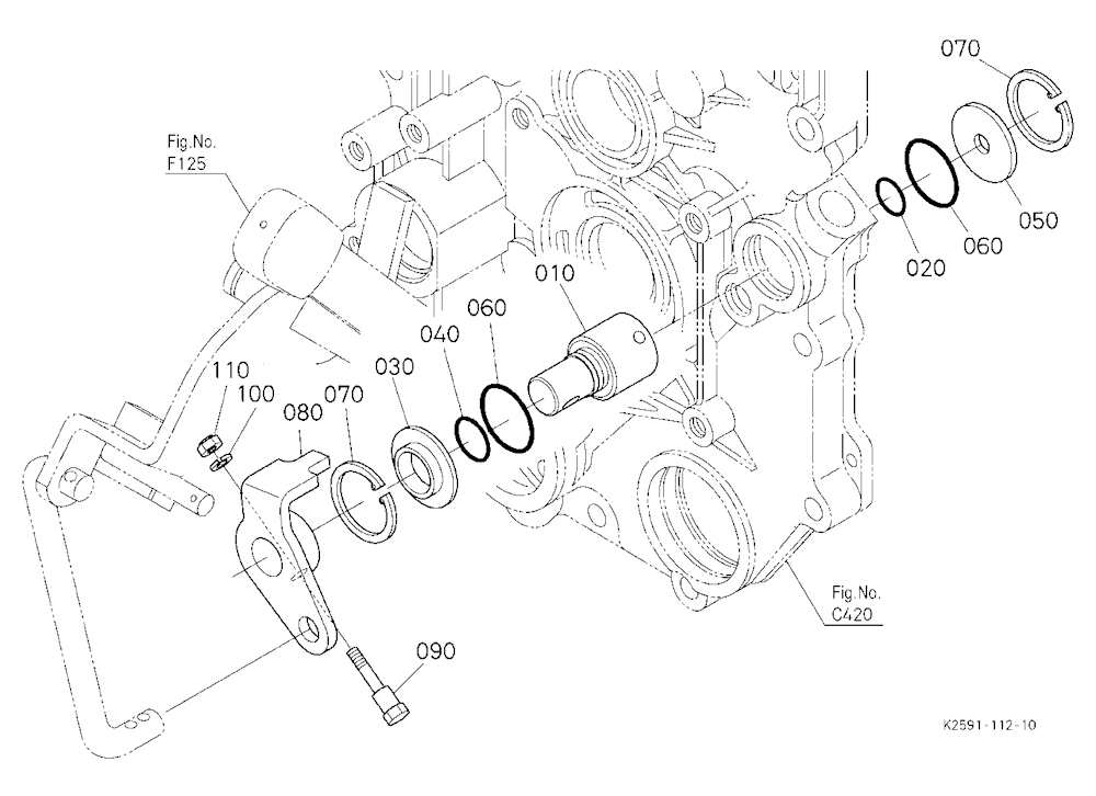 Pto Gear Shift Fork