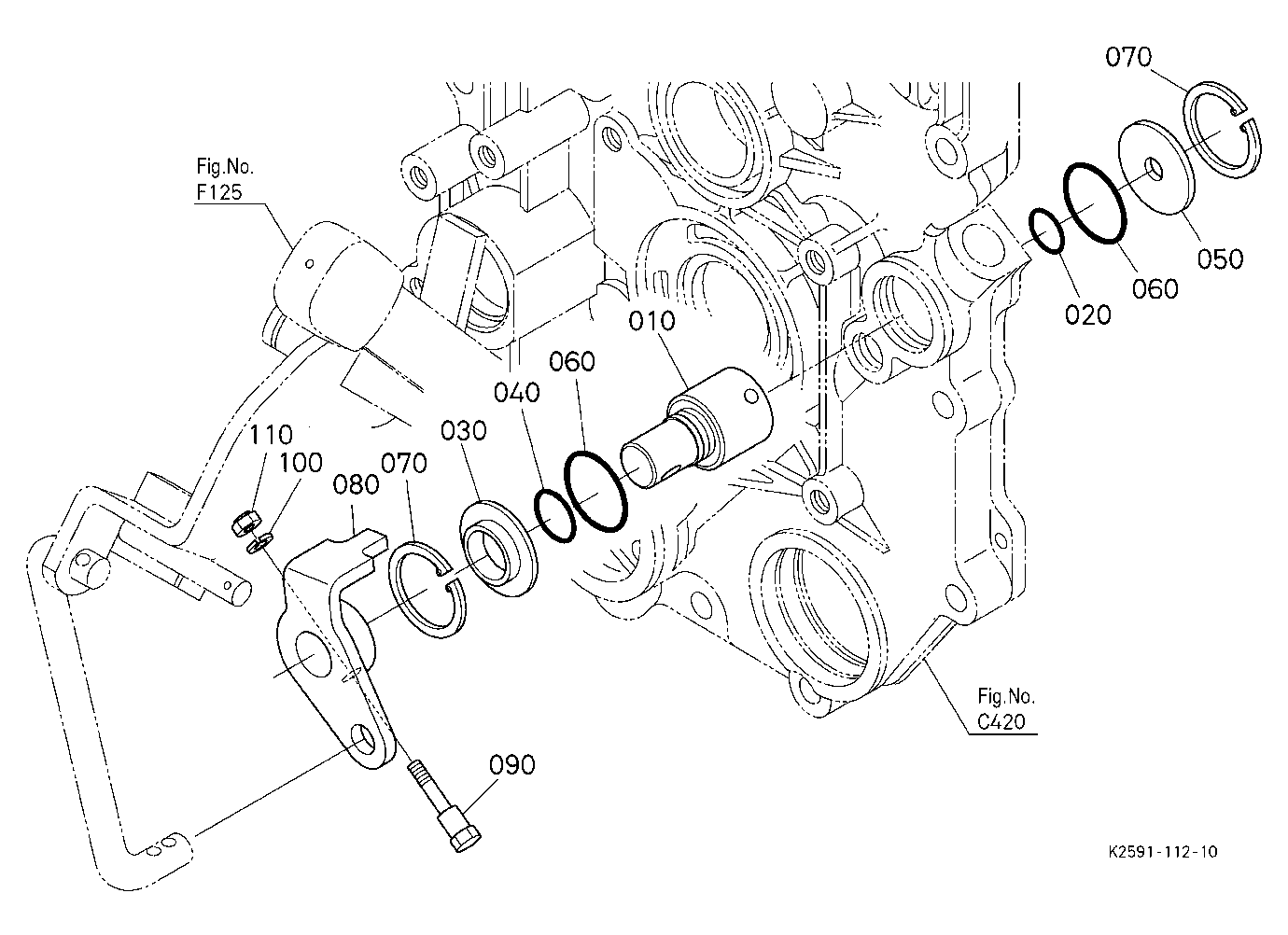 Pto Gear Shift Fork