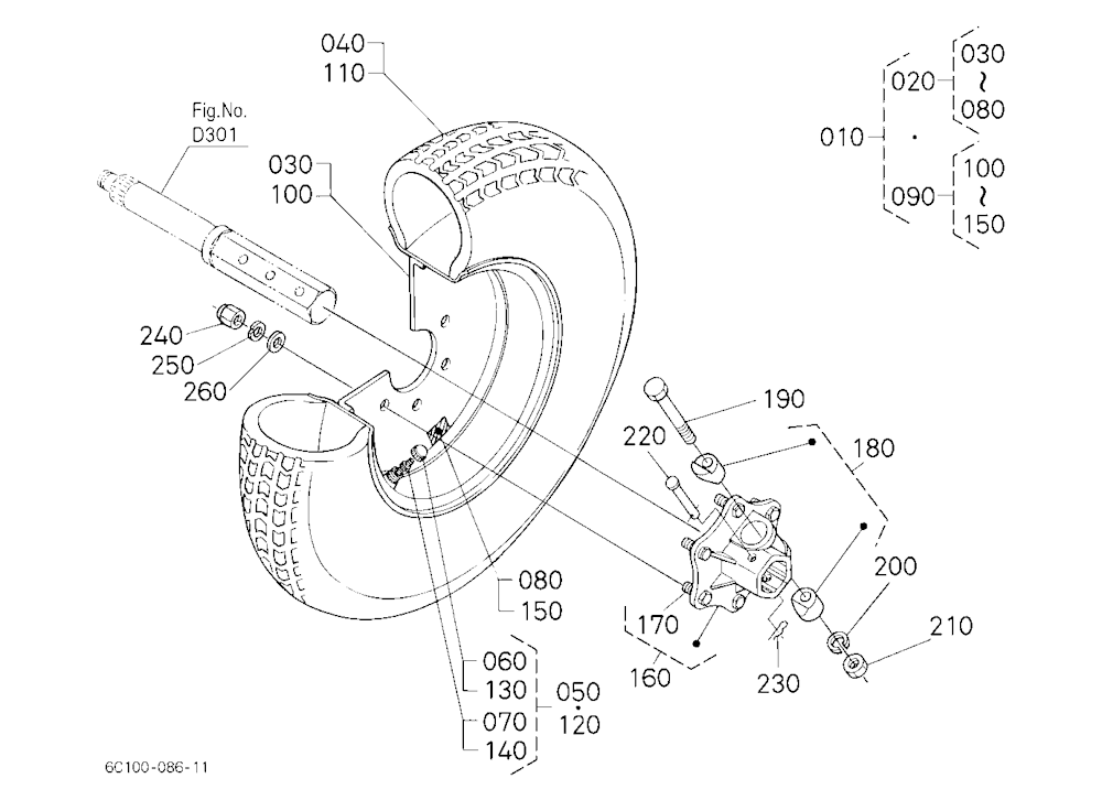 Rear Wheel(31*13.5-15) [Au][Nz]