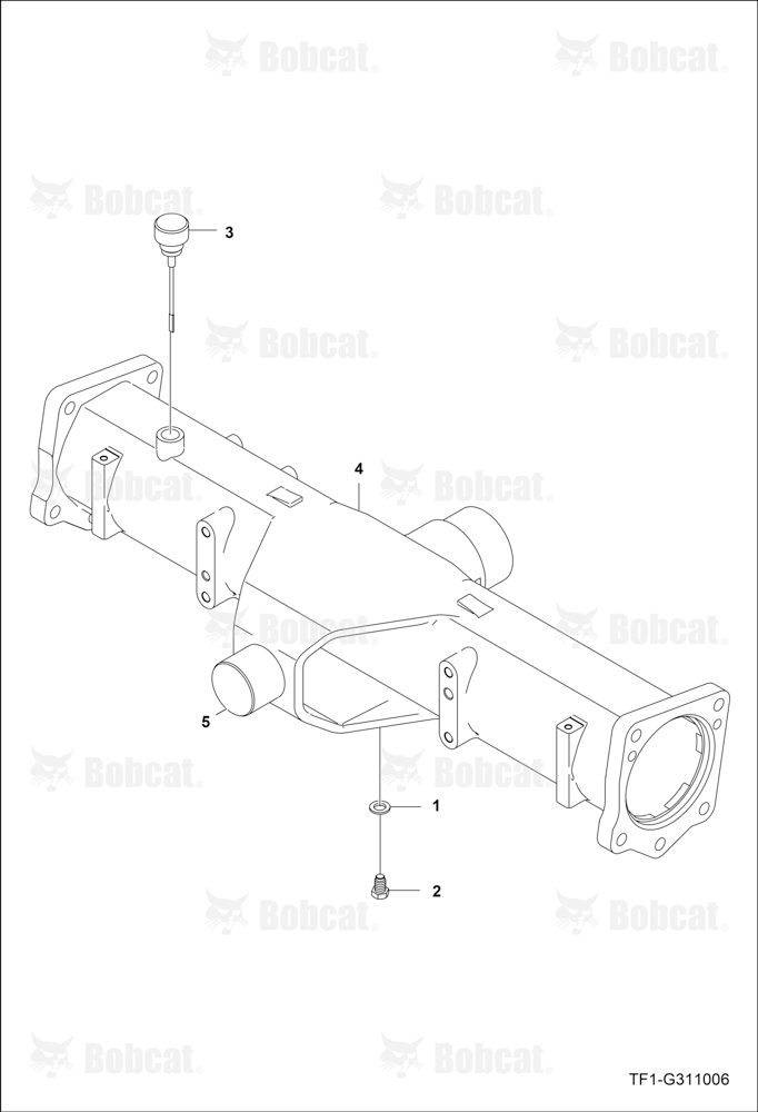 Front Axle Support Group