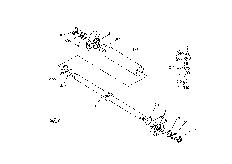 Steering Cylinder [Component Parts]