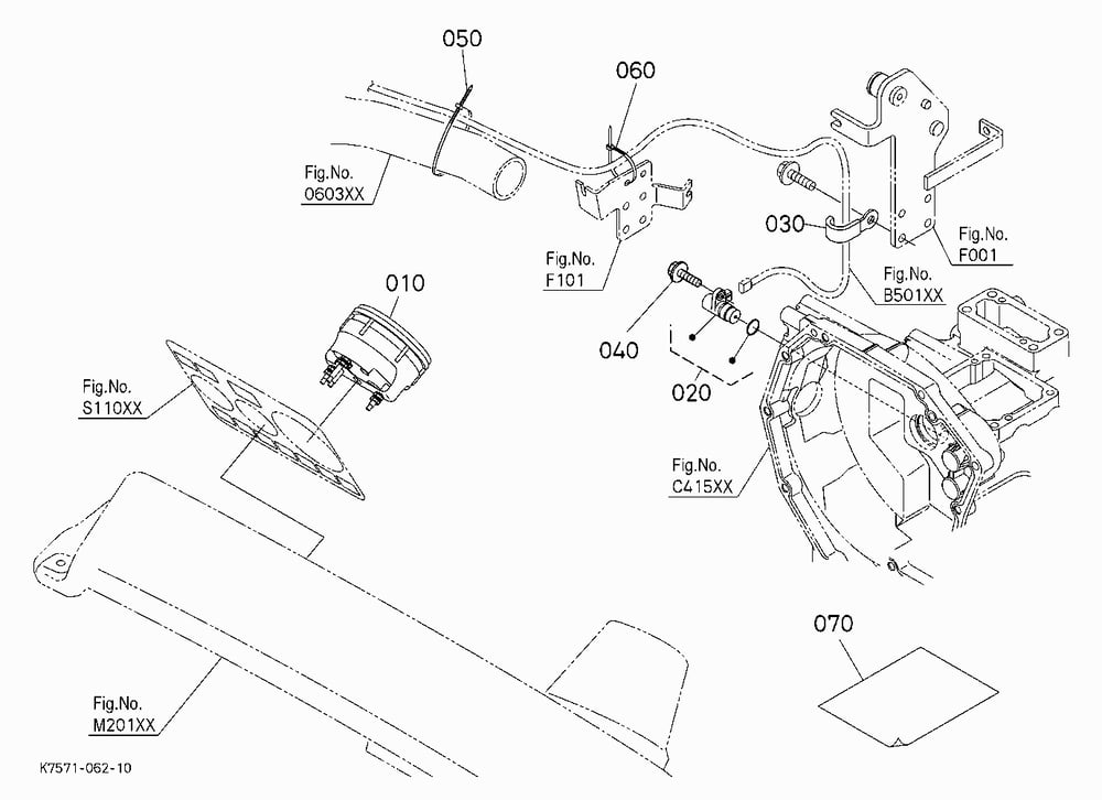 SPEEDOMETER KIT [RTV900G6/W6] [OPTION]