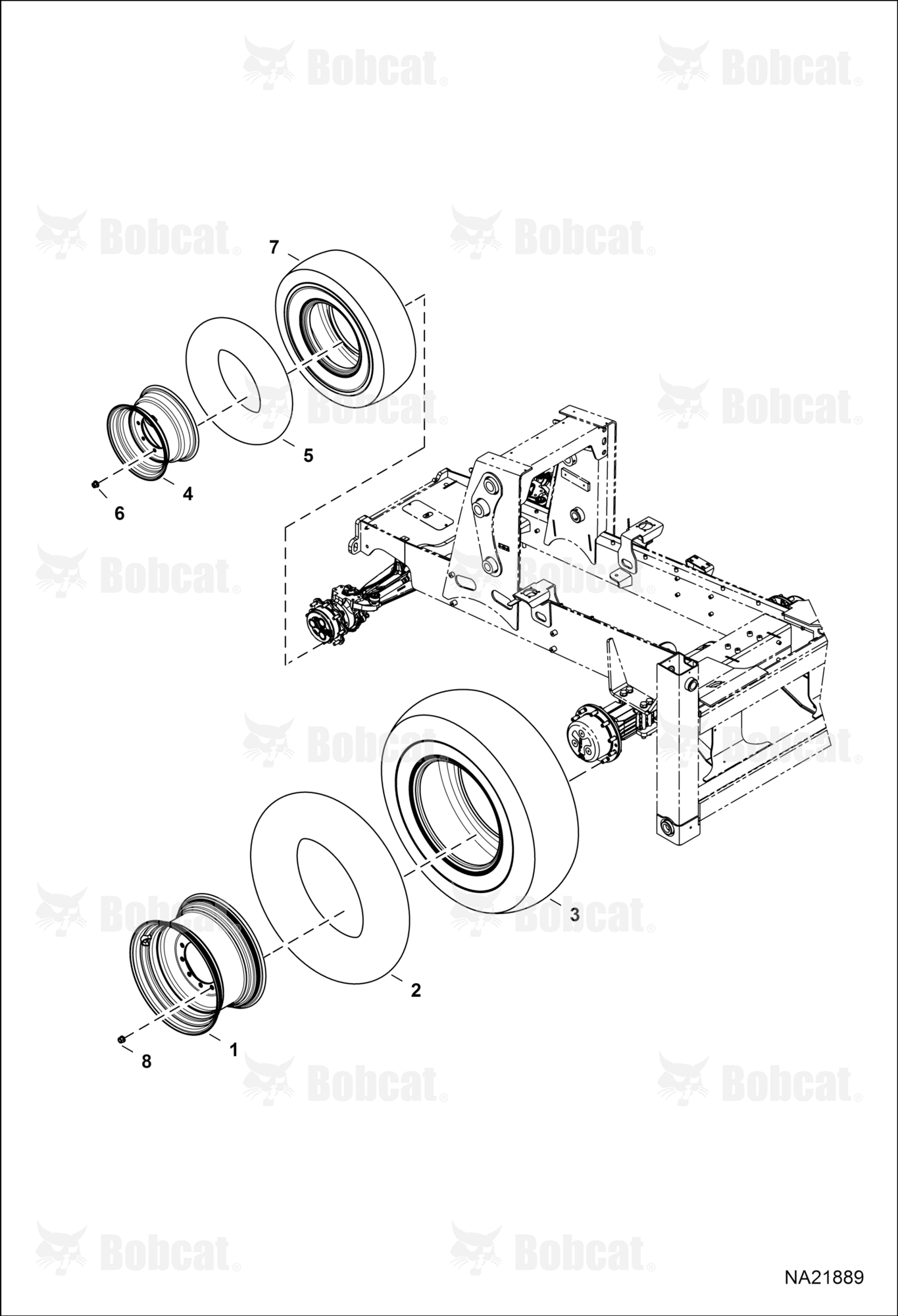 Tires & Rims (W/Tubes)