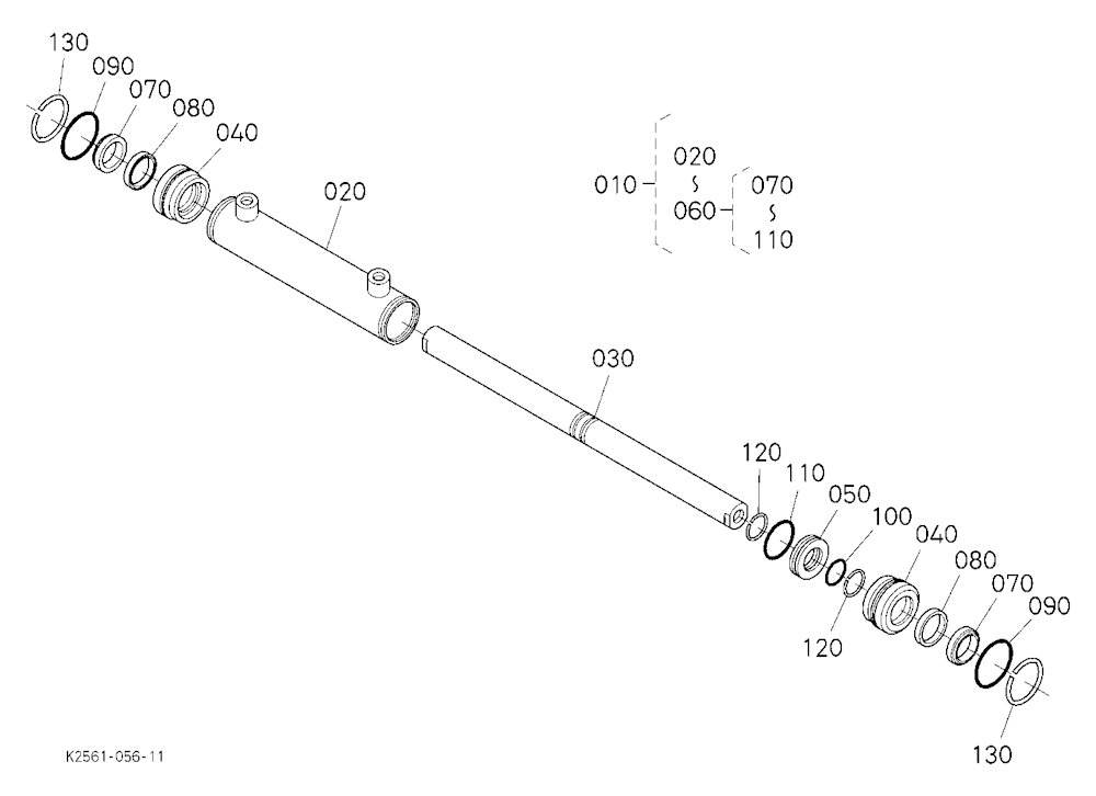 Steering Cylinder [Component Parts]