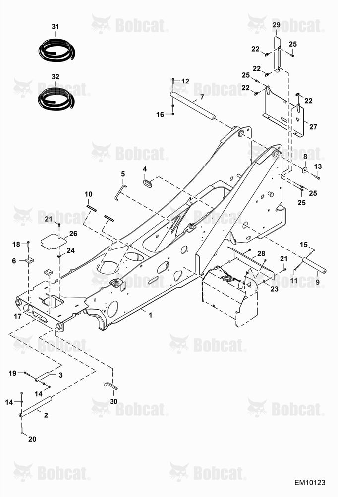 Main Frame (Leveling) B3KT11001 - B3KT13999