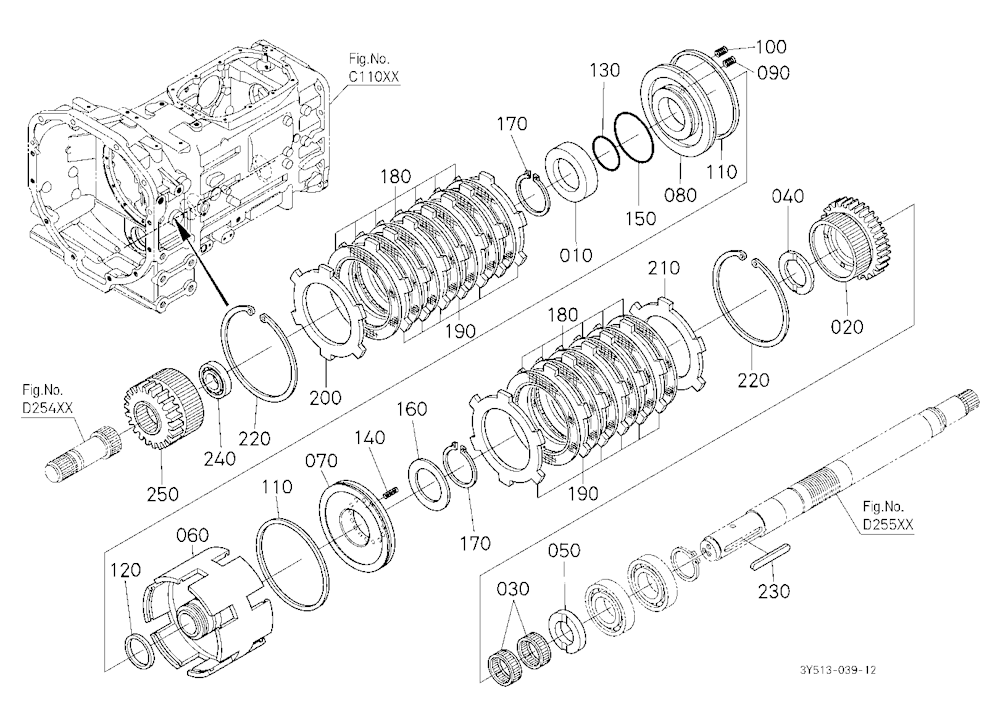 Hydraulic Clutch (Bi-Speed Turn) [Except [Dtsc]]