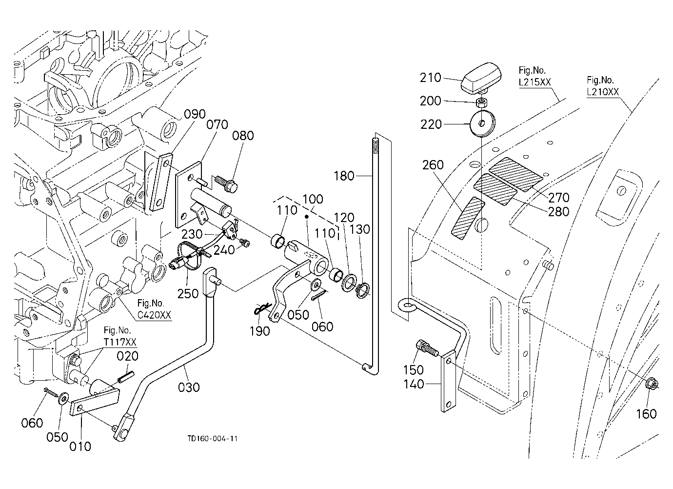 Mid Pto (Lever) (W/G No.L8338) [Option]