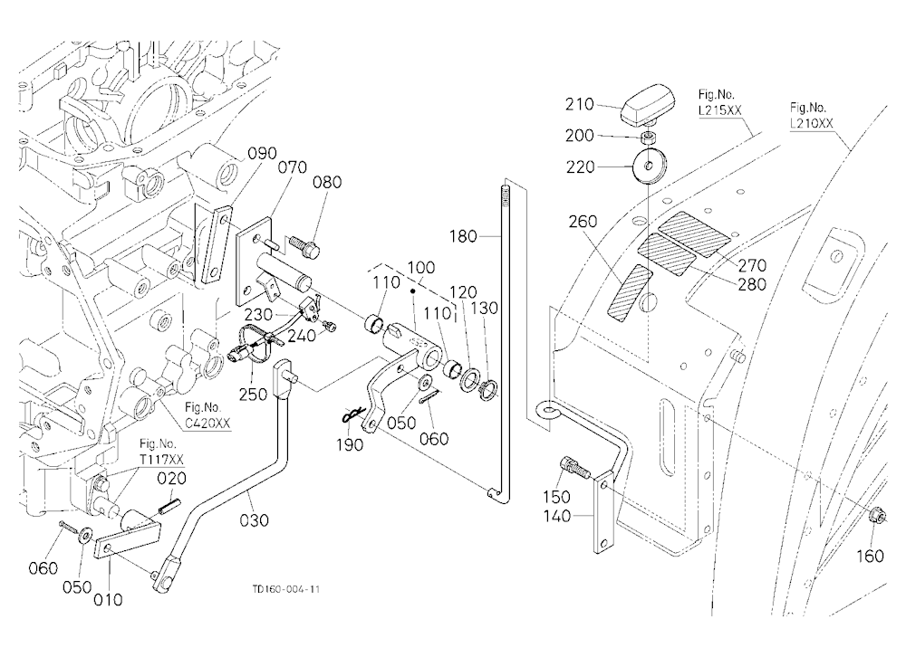 Mid Pto (Lever) (W/G No.L8338) [Option]
