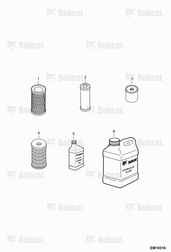 Scheduled Maintenance Items (Every 1000 Hours Or Every 12 Months)