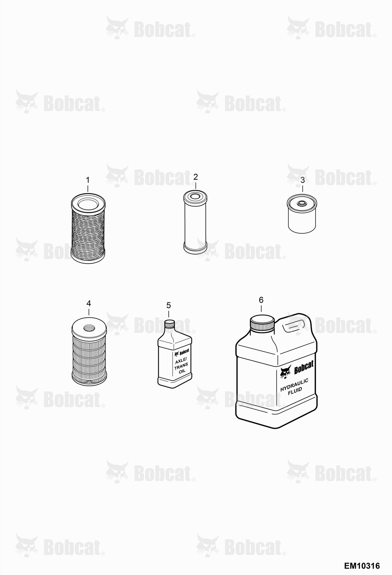 Scheduled Maintenance Items (Every 1000 Hours Or Every 12 Months)