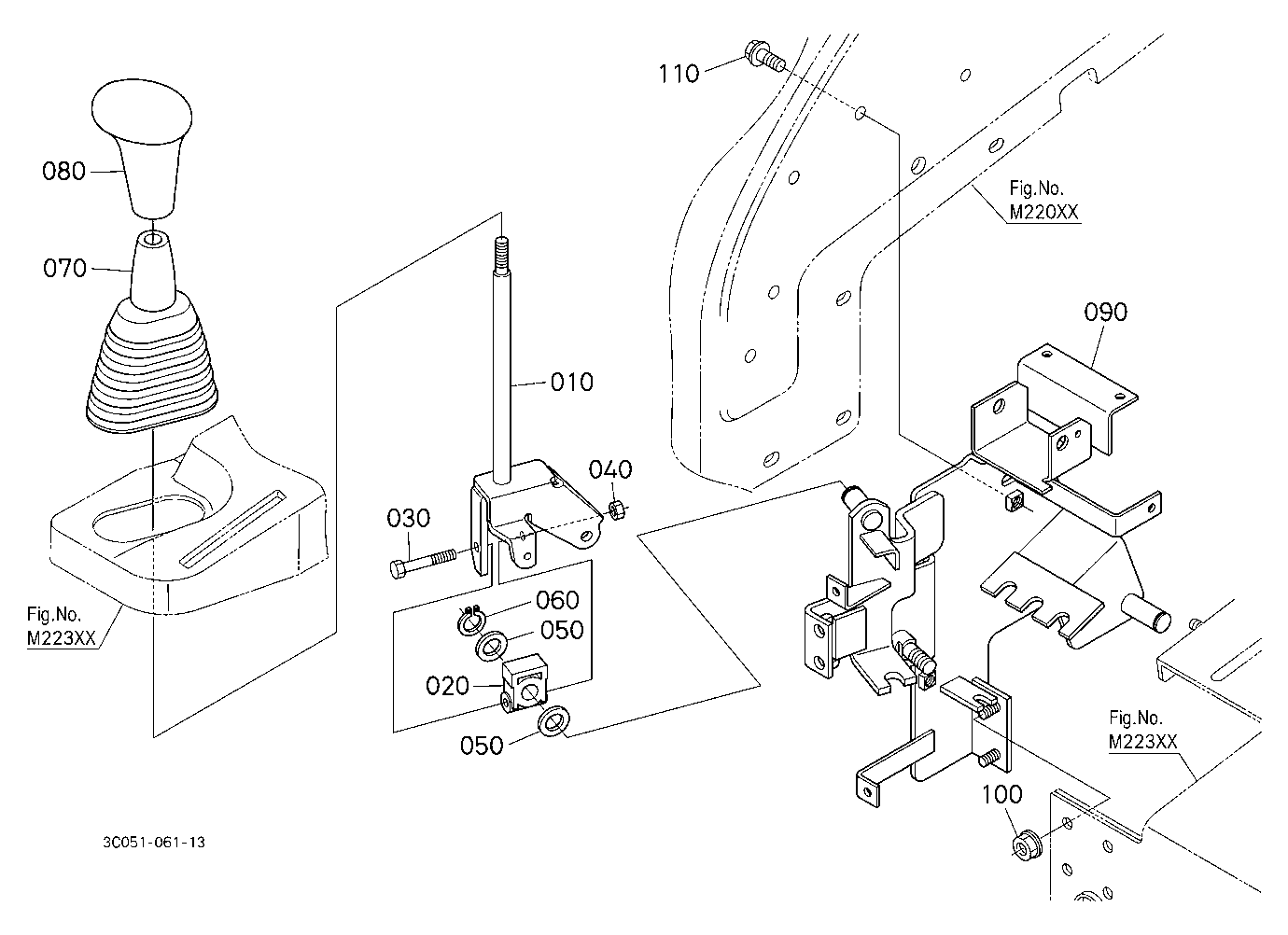 Main Gear Shift Lever