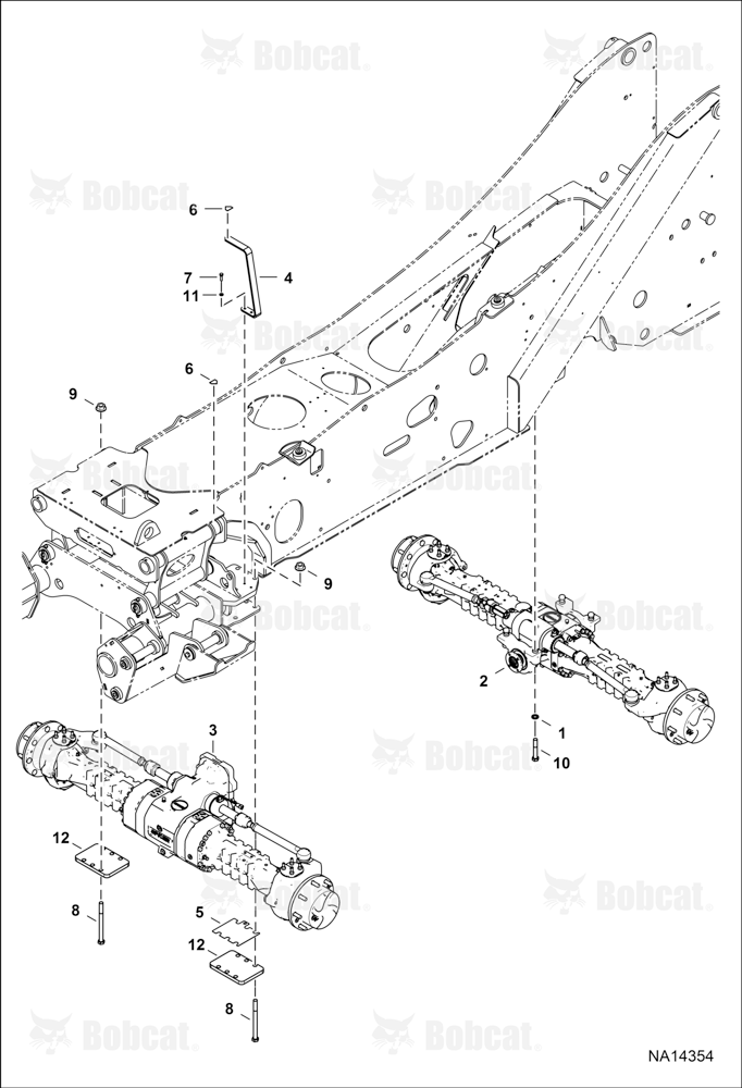Drive Train (Axles)  B41L15001 & Above