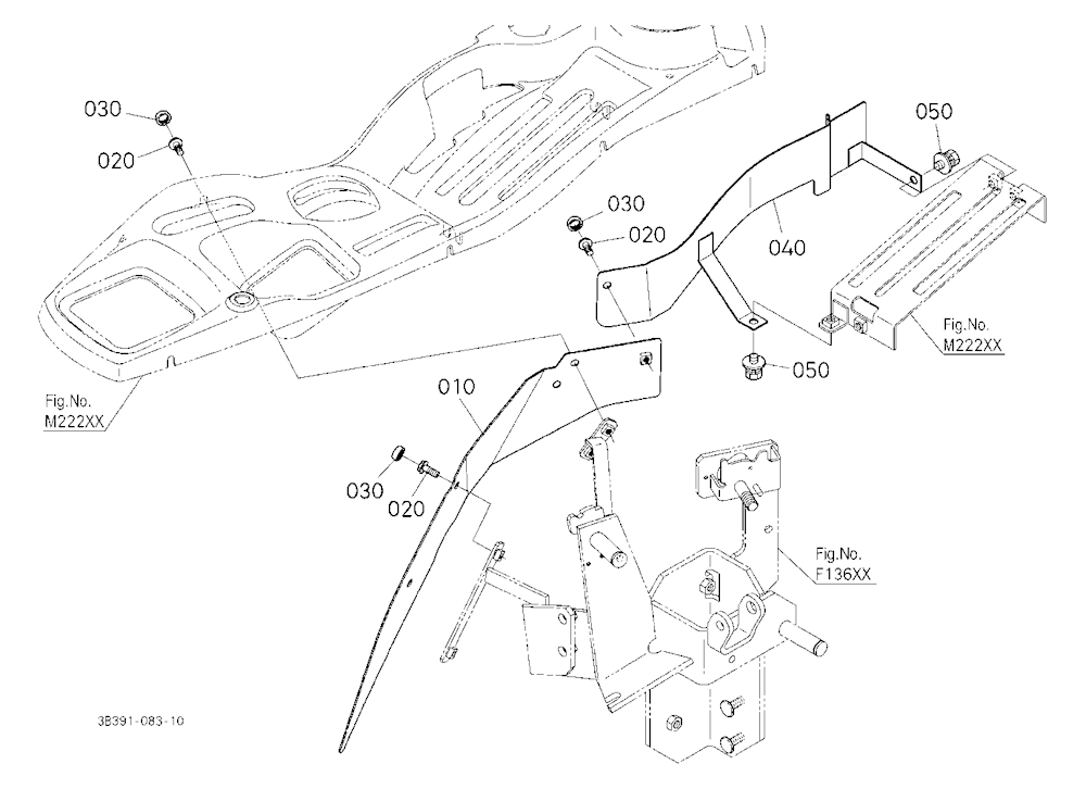 Fender Cover (Fender Lower Position) [Rear Wheel 1