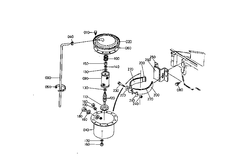 Power Steering Oil Tank