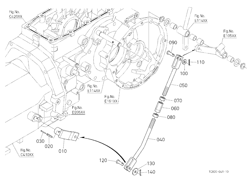 Shuttle Shift Rod