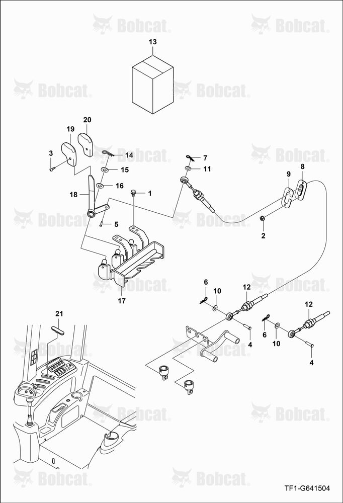 Double Acting Valve Lever Group