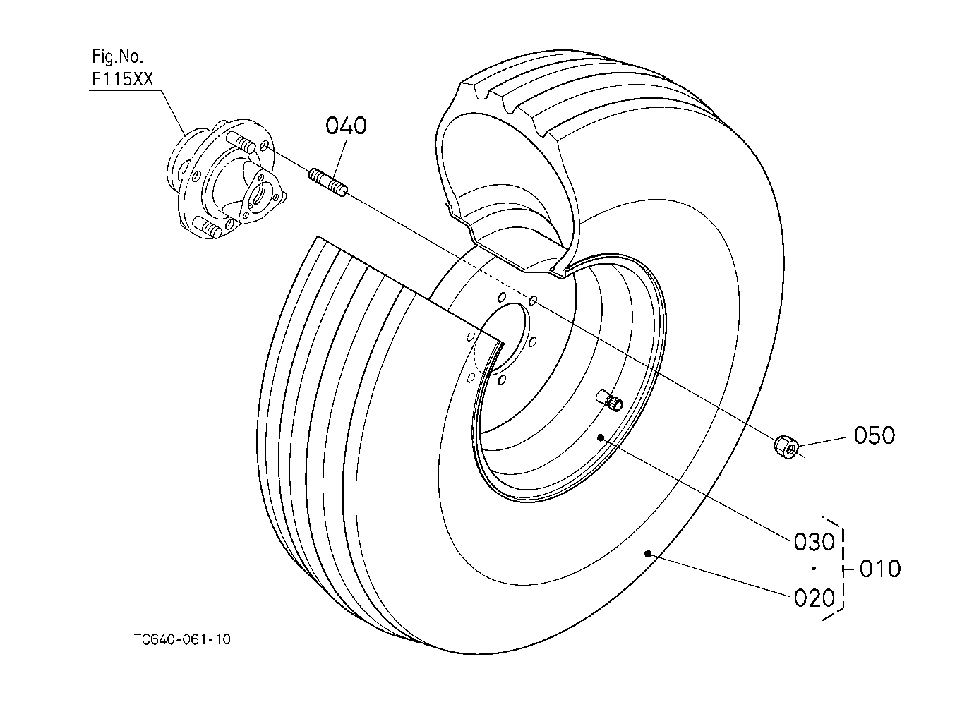 Front Wheel (9.5L-15)