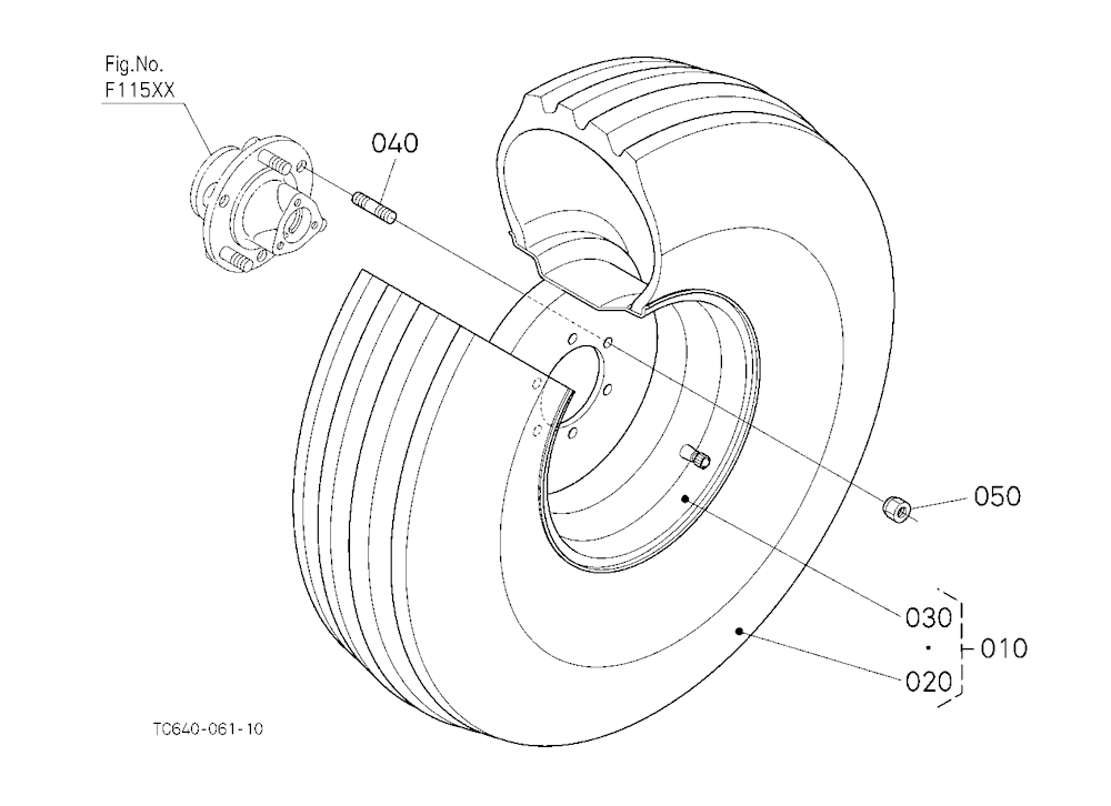 Front Wheel (9.5L-15)