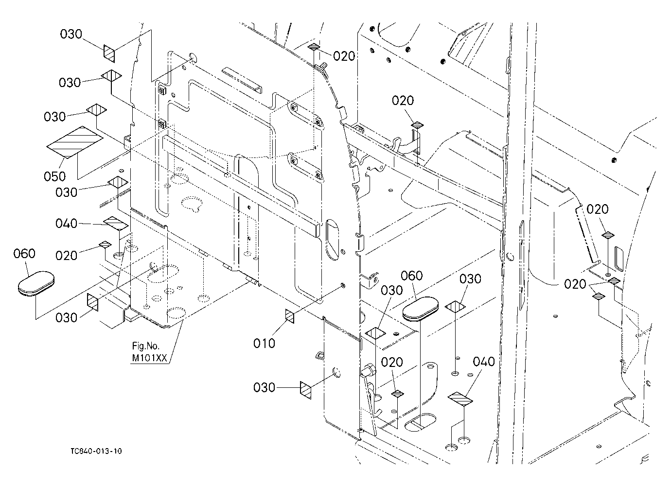 Label/Plug/Cushion (Panel Frame/Step)