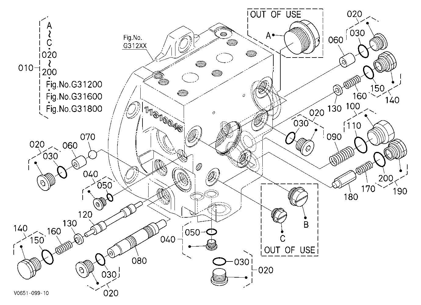 Hst Motor (Spool/Plug) [Component Parts]