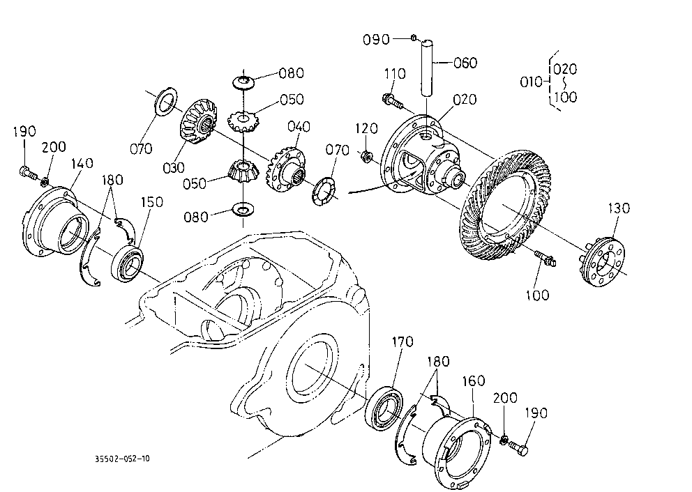 Differential (Rear) [Old Type]