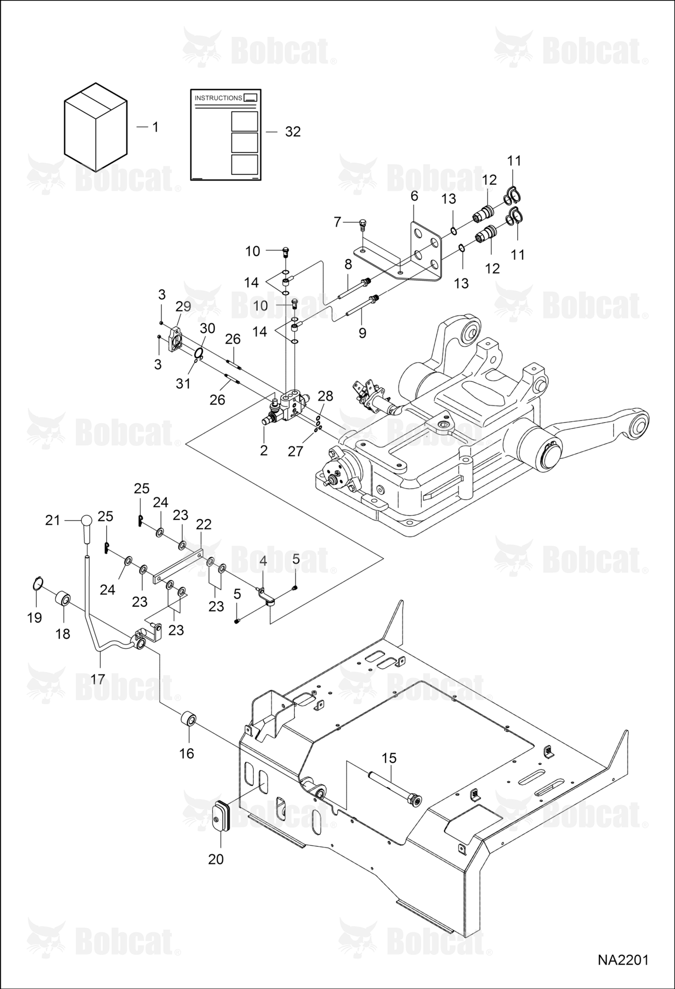 Rear AUX Kit (Single)