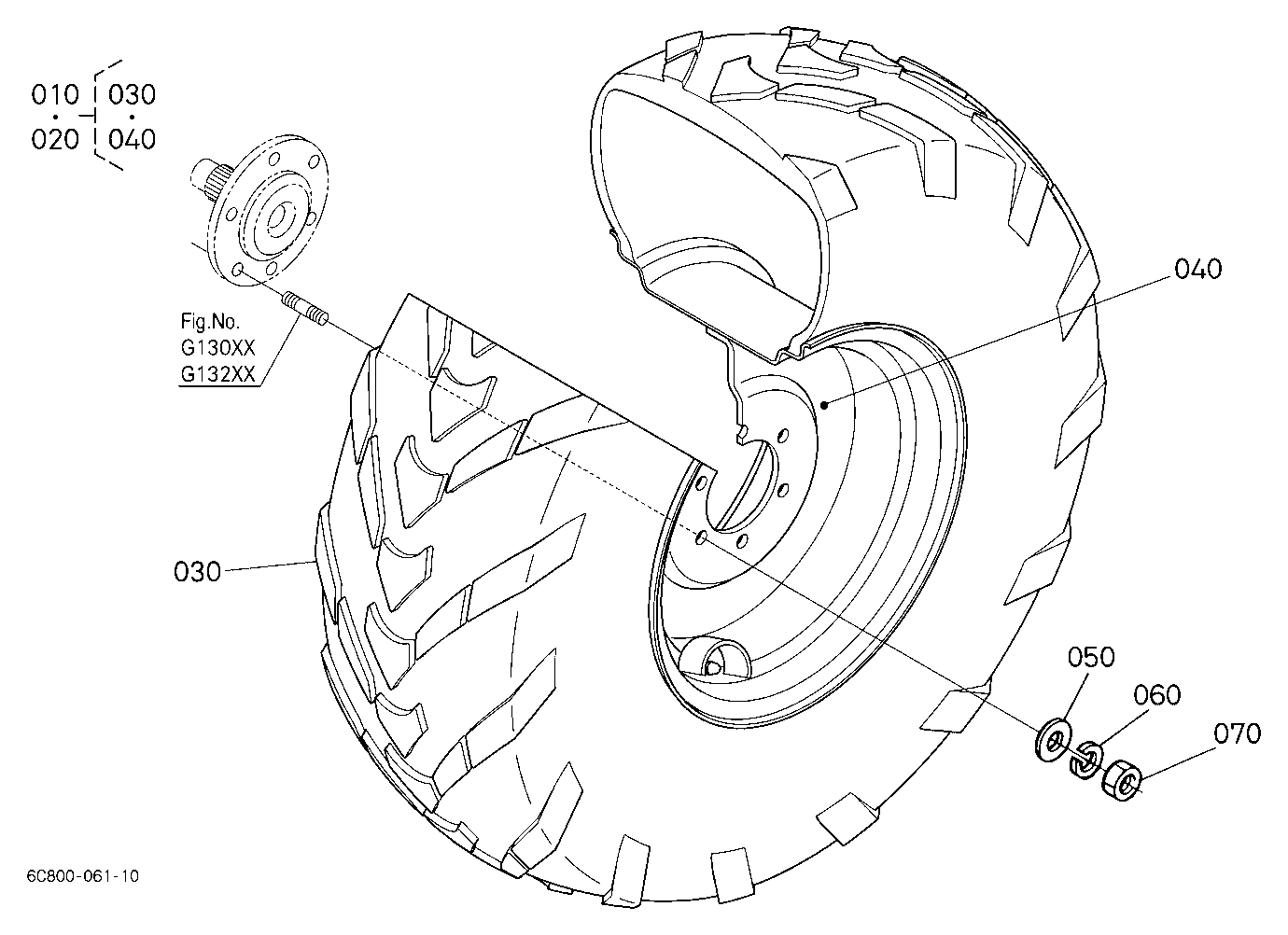 Front Wheel (25*8.50-14)